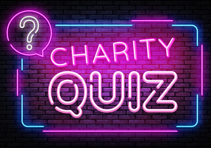 Charity Quiz poster